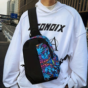 Armani  | Graffiti-Style Anti-Theft Crossbody Bag