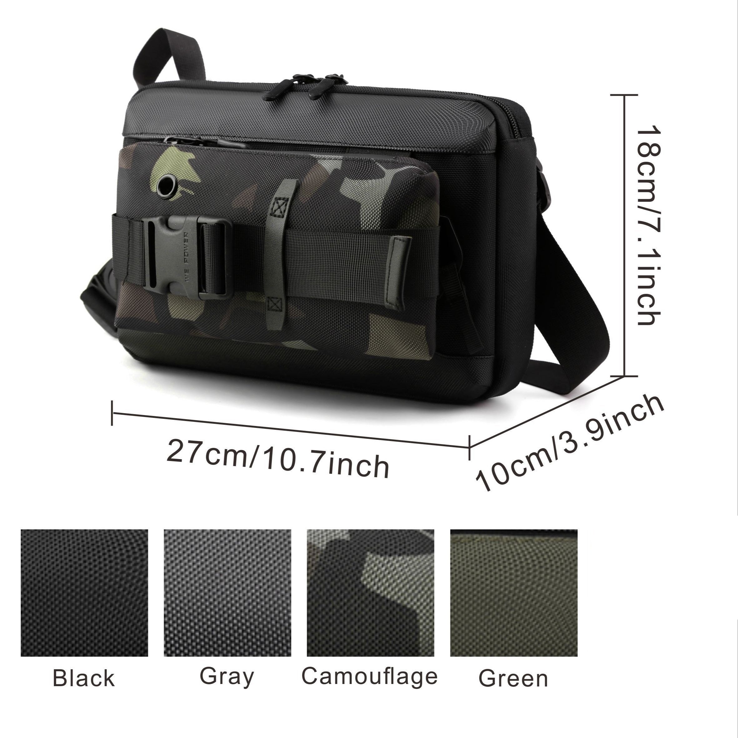 Brycen | Casual Men's Travel Crossbody Sling Bag