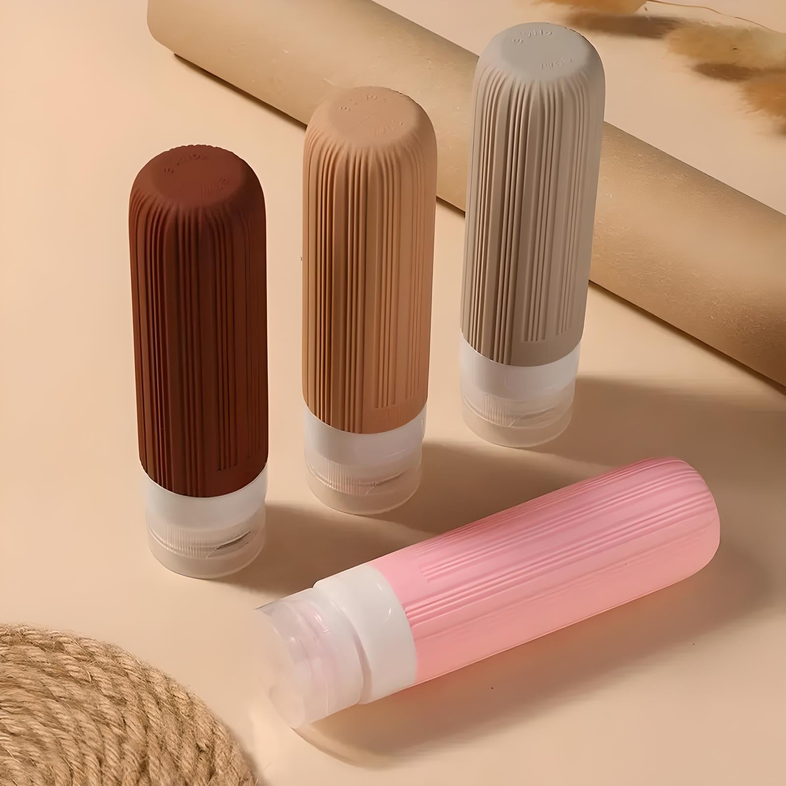 Zoya | Travel Toiletries Bottles | 4 Pack