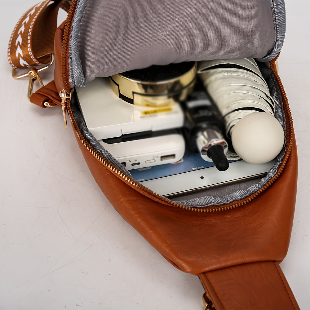 Zaria | Vintage Charm Large Crossbody Bag