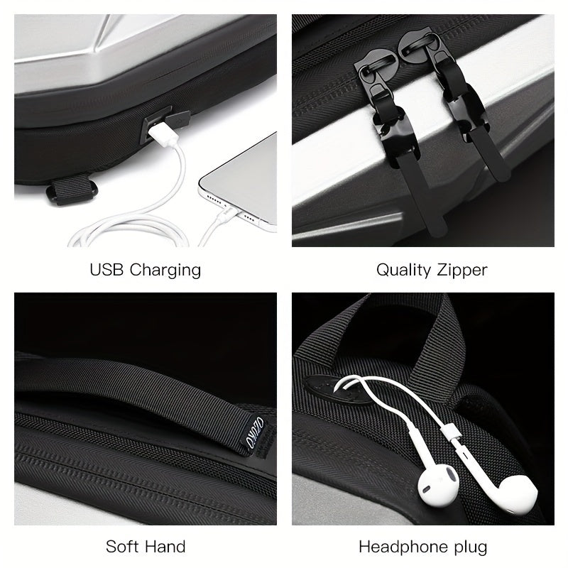 Jayden | Anti-Theft Charging Small Crossbody Bag