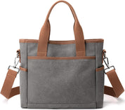 Mavis | Multi-Pocket Canvas Crossbody Bag