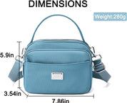 Sasha | Compact Multi-Pocket Crossbody Bag