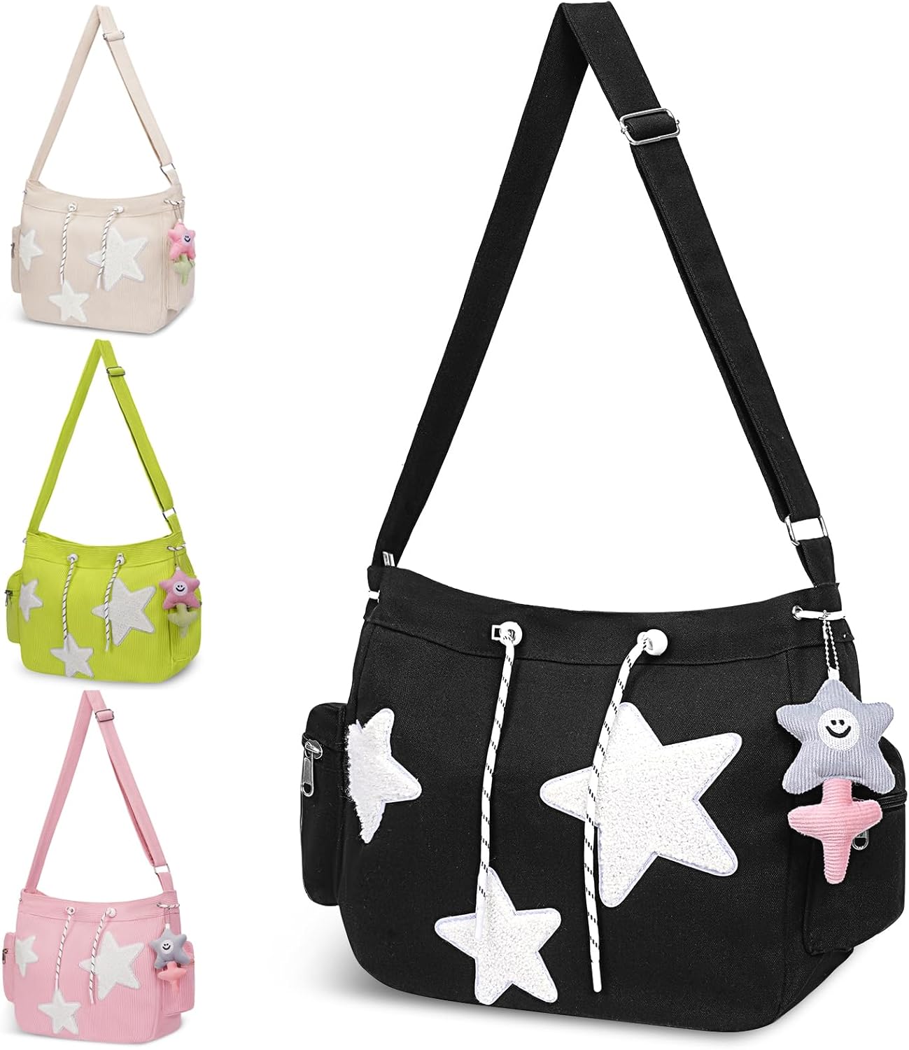 Milana | Star Gazer Canvas Crossbody Bag