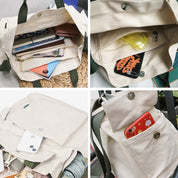 Maddox | Canvas Crossbody Tote Bag