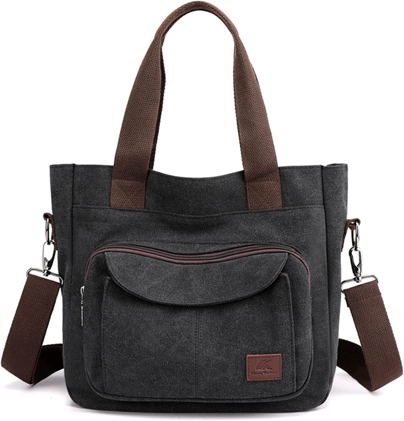 Love | Fashionable Multi-Pocket Canvas Crossbody Bag