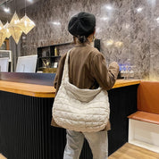 Yareli | Quilted Crossbody Tote Bag