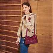Aria | Waterproof Leather Crossbody Bag