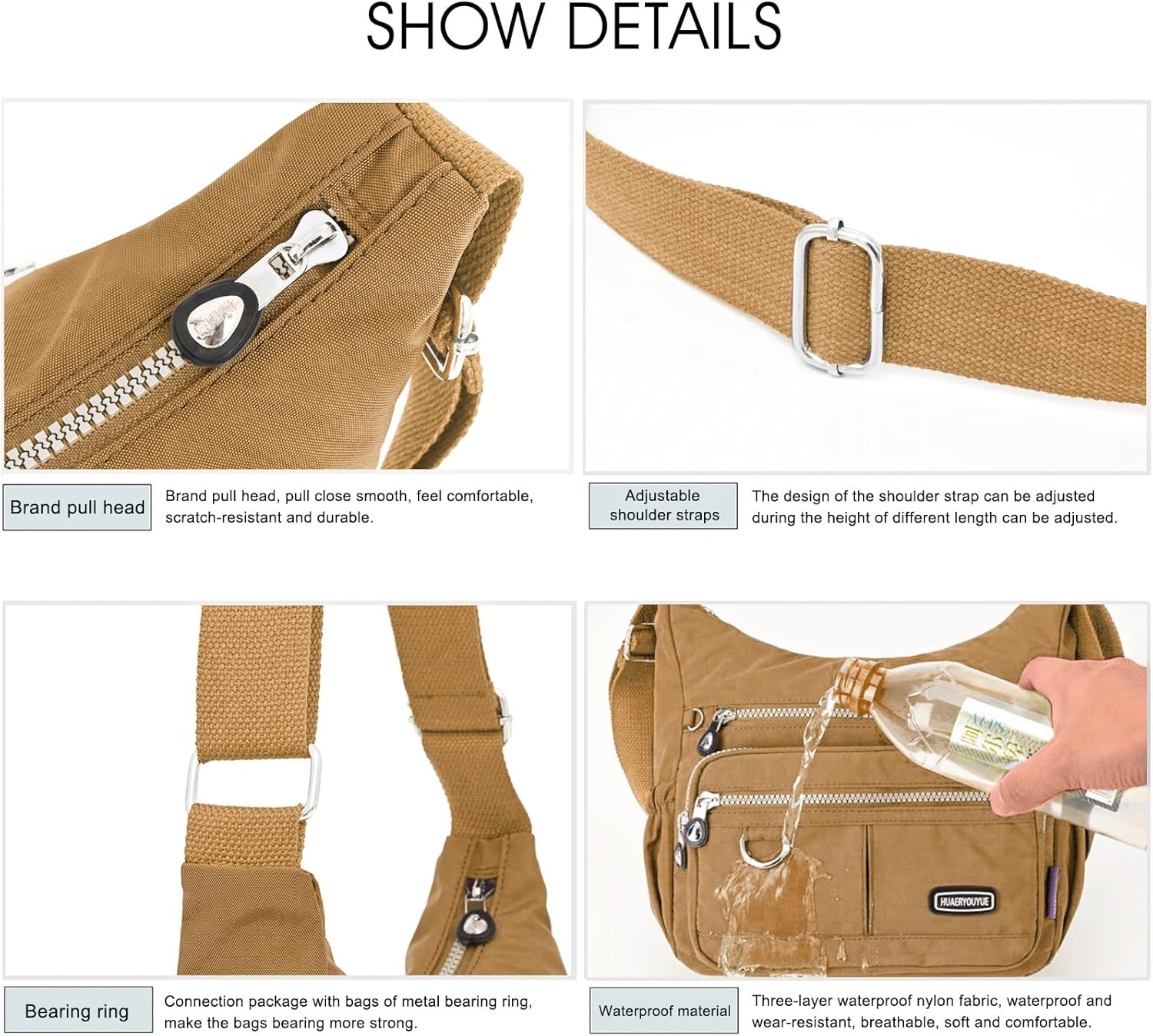 Amaia | Urban Explorer Multi-Pocket Crossbody