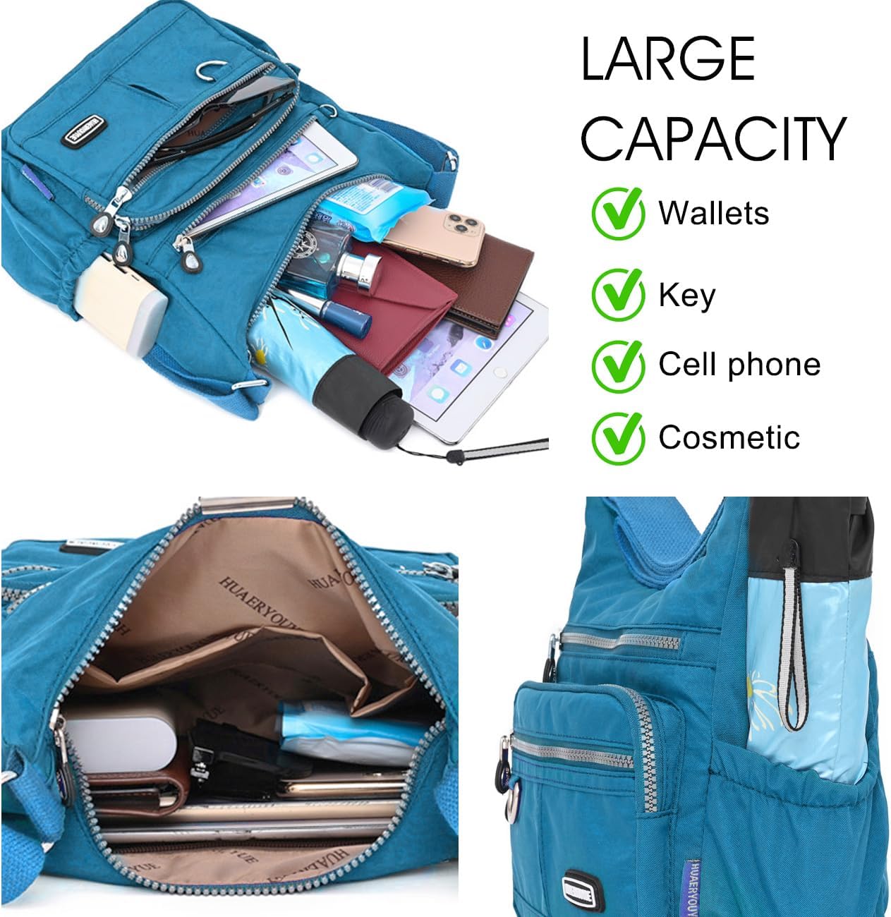Amaia | Urban Explorer Multi-Pocket Crossbody