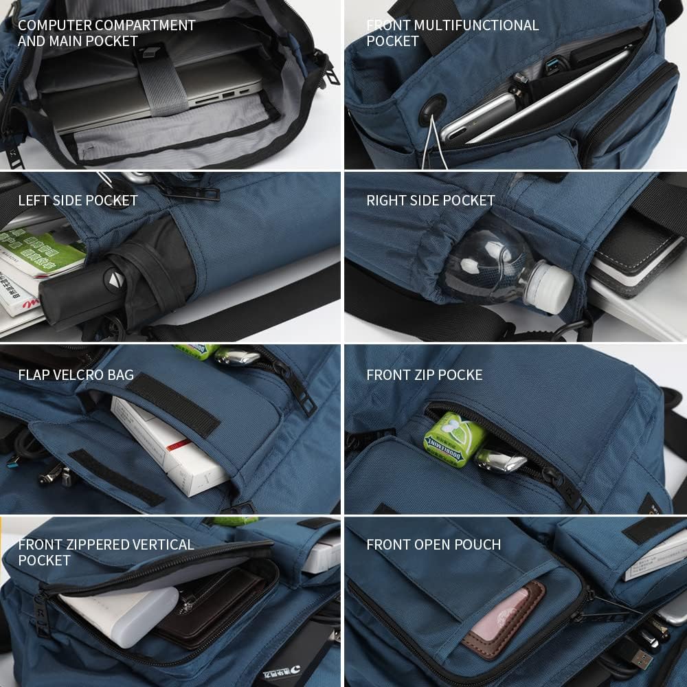 Nixon | Versatile Waterproof Laptop Messenger Bag