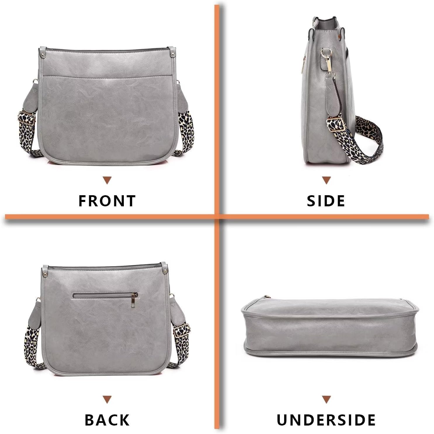 Skyla | Vegan Leather Crossbody Bag