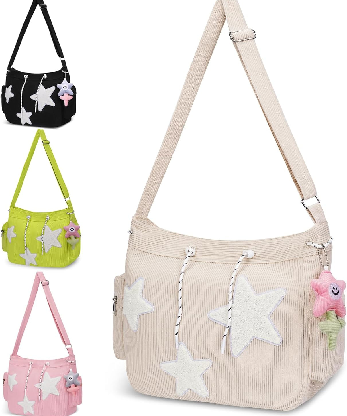 Milana | Star Gazer Canvas Crossbody Bag