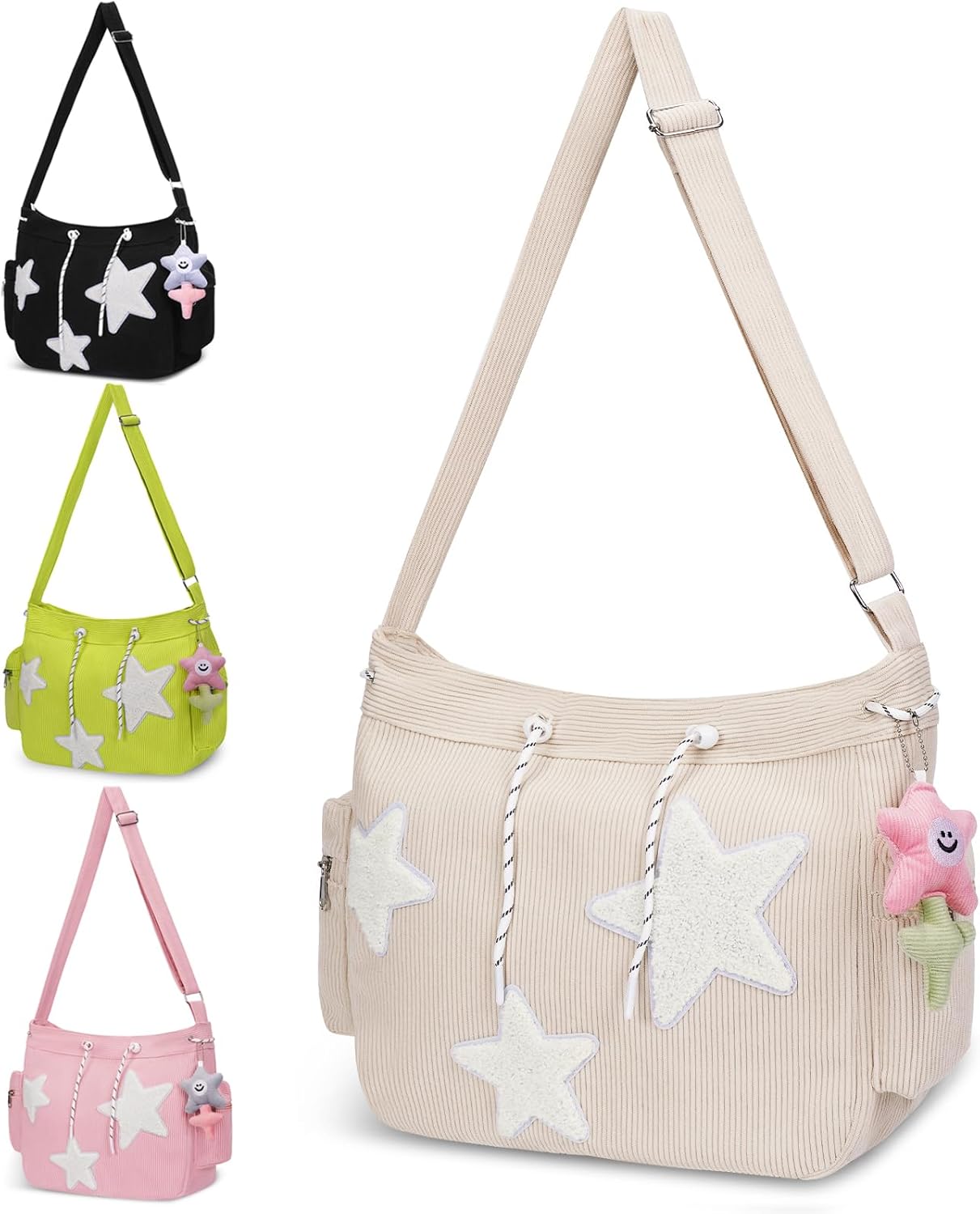 Milana | Star Gazer Canvas Crossbody Bag