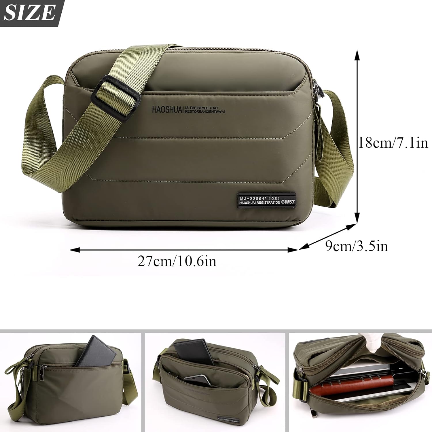 Lace | Anti-Theft Compact Crossbody Bag