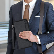 Zayla | Waterproof Passport Wallet with Hand Strap