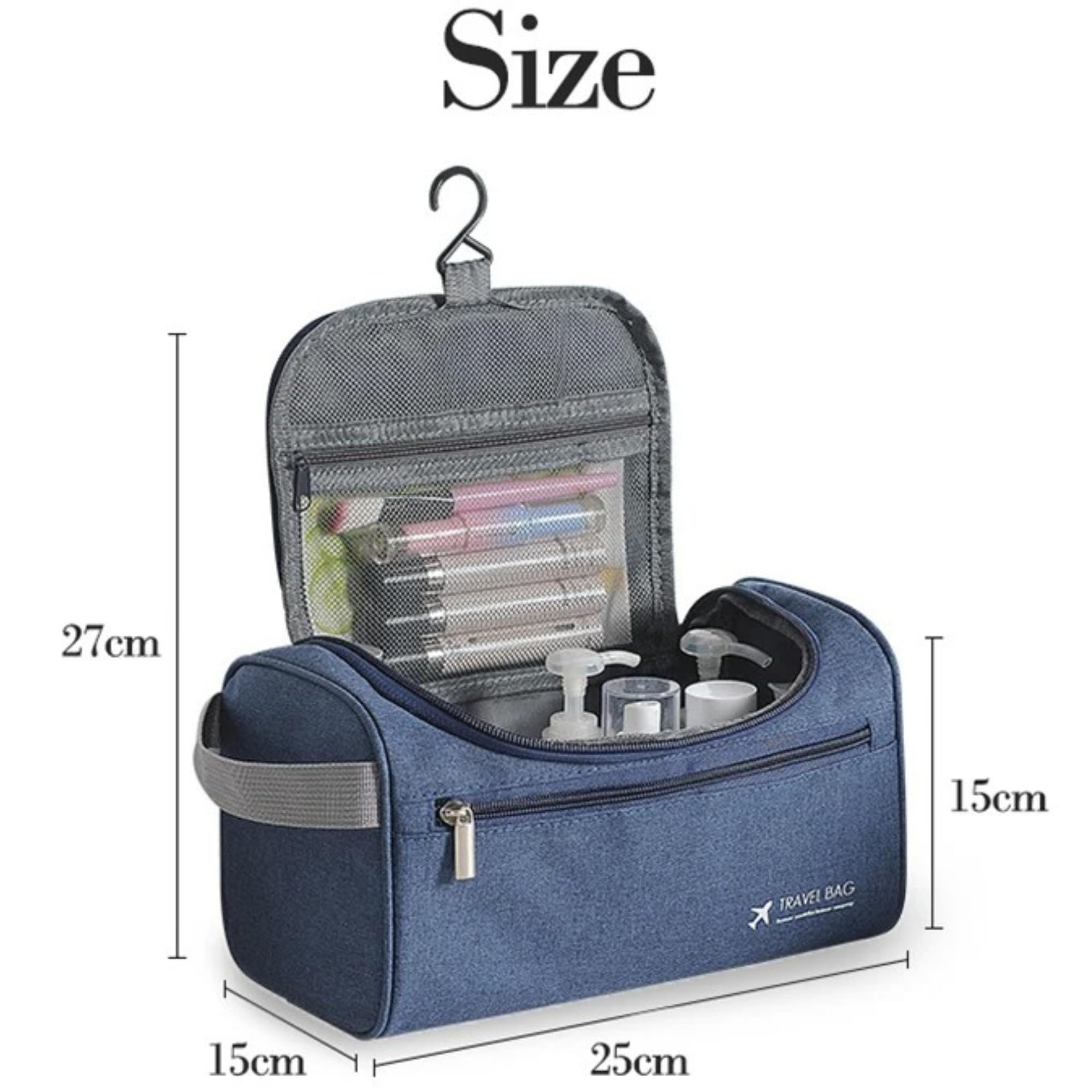 Kimora | Hanging Waterproof Toiletry Organizer