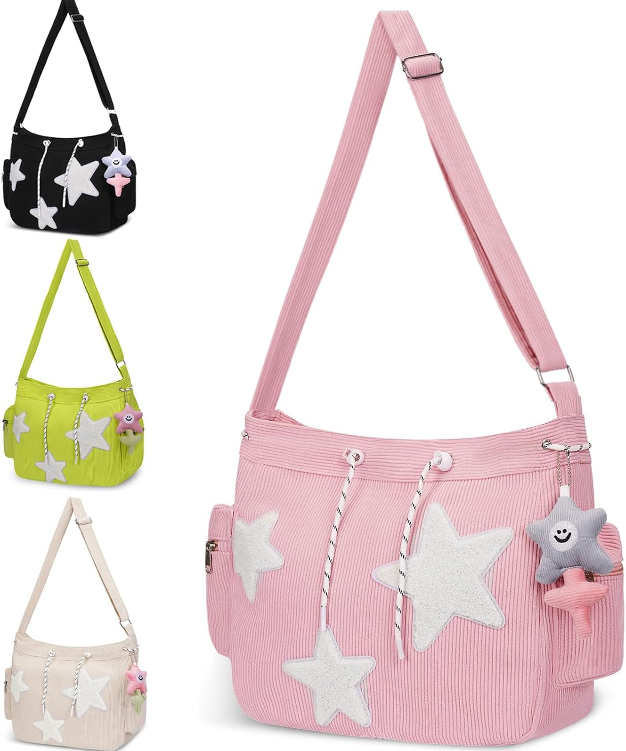 Milana | Star Gazer Canvas Crossbody Bag