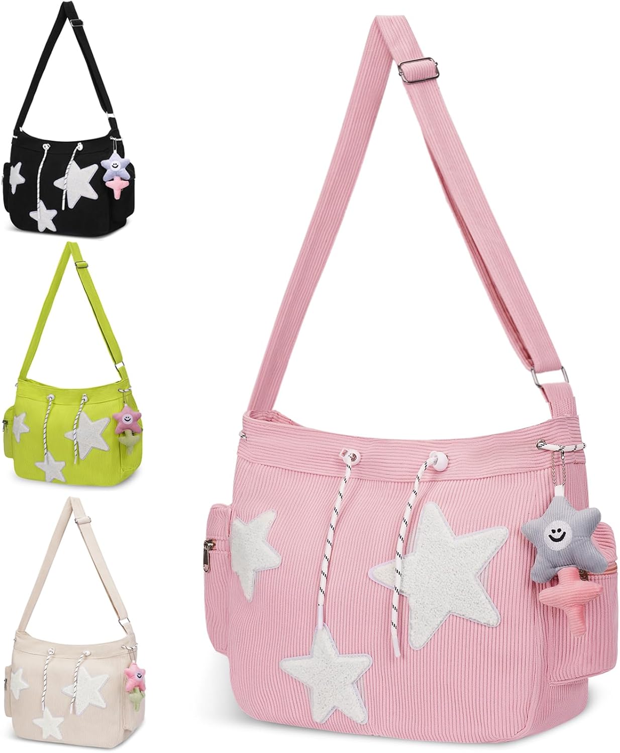 Milana | Star Gazer Canvas Crossbody Bag