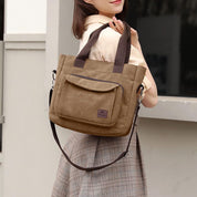 Love | Fashionable Multi-Pocket Canvas Crossbody Bag