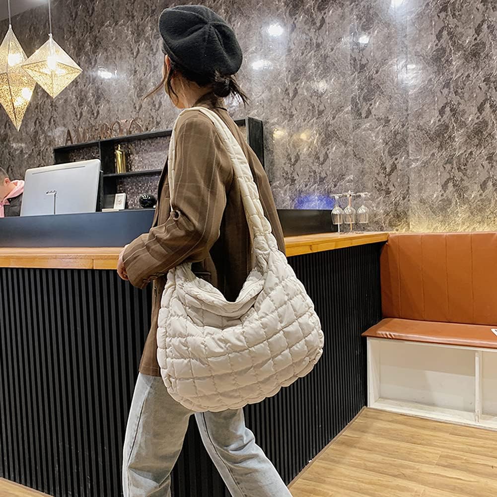 Yareli | Quilted Crossbody Tote Bag