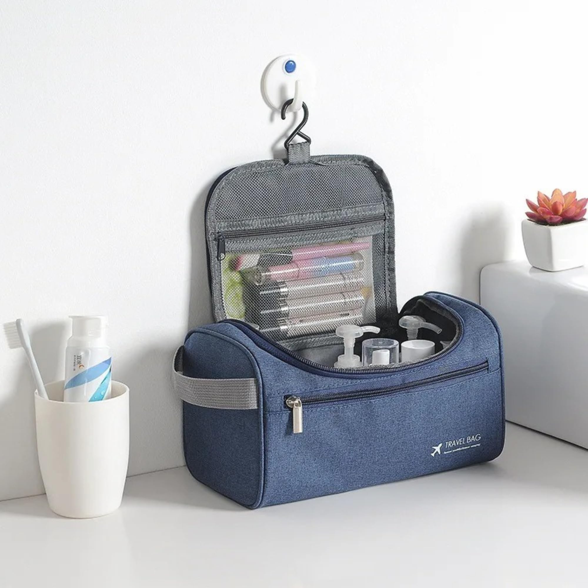 Kimora | Hanging Waterproof Toiletry Organizer
