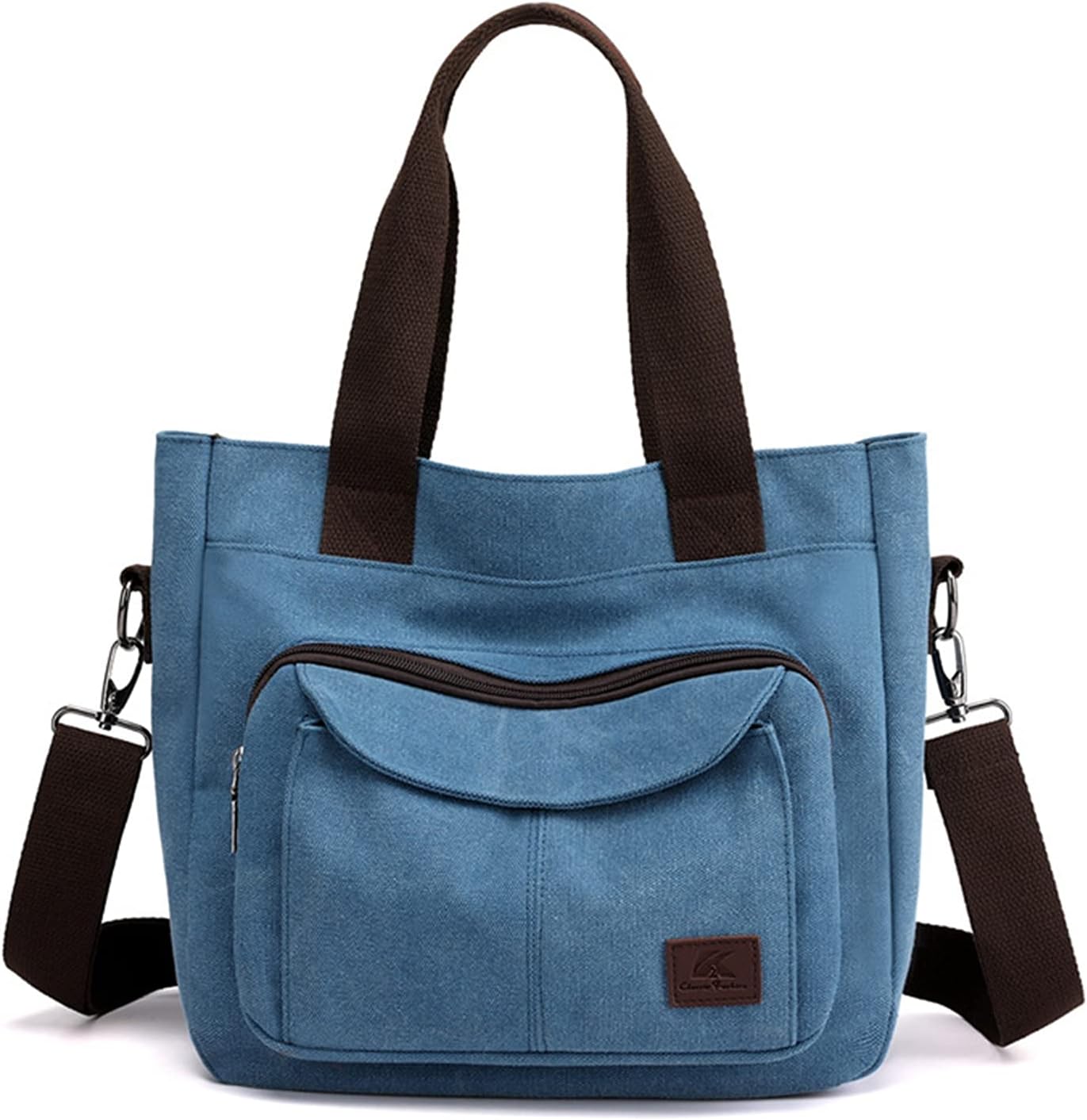 Love | Fashionable Multi-Pocket Canvas Crossbody Bag