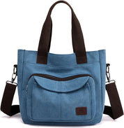 Love | Fashionable Multi-Pocket Canvas Crossbody Bag