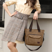Love | Fashionable Multi-Pocket Canvas Crossbody Bag