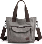 Love | Fashionable Multi-Pocket Canvas Crossbody Bag