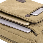 Maddie | Timeless Canvas Crossbody Messenger Bag