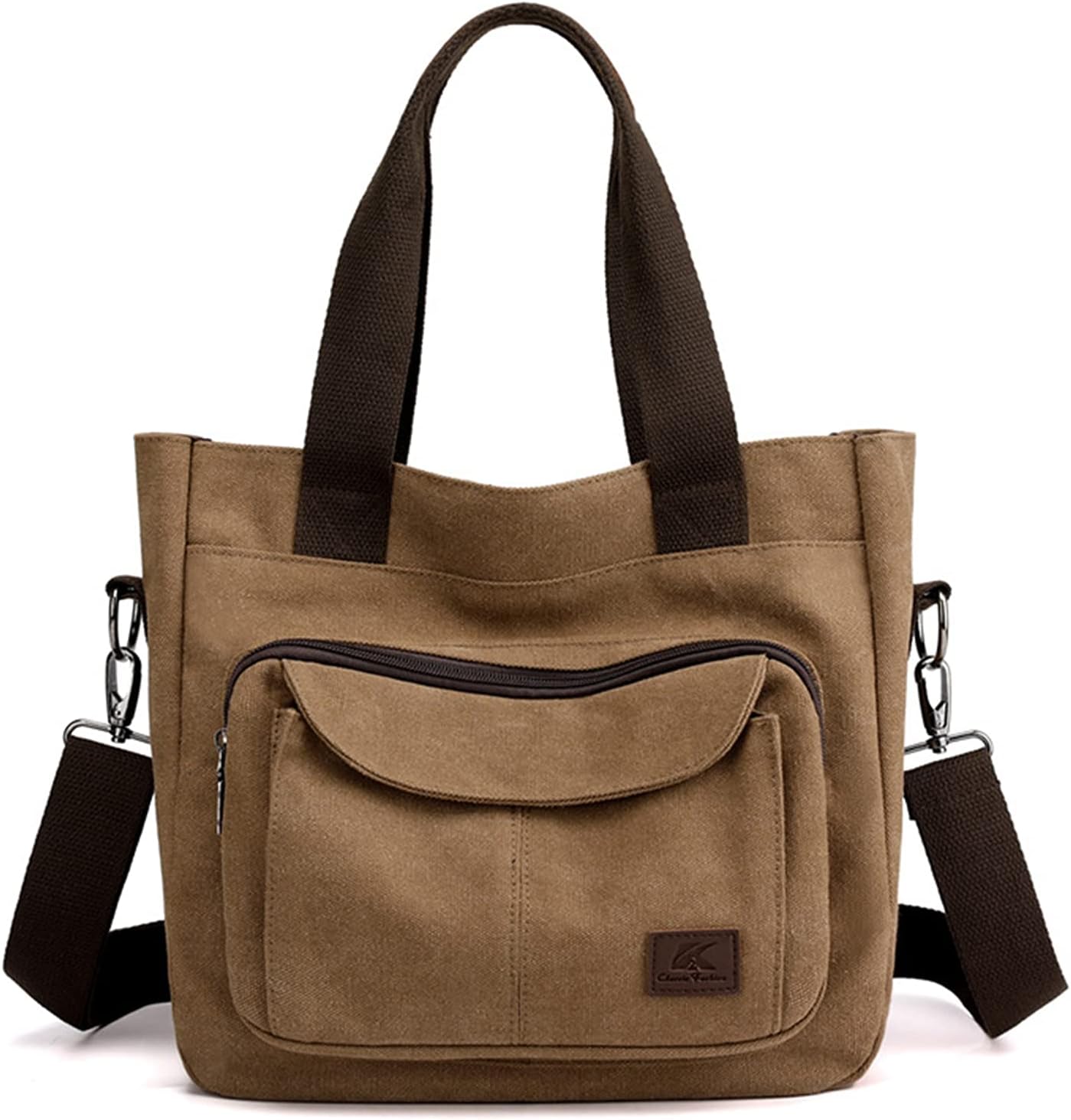 Love | Fashionable Multi-Pocket Canvas Crossbody Bag