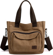 Love | Fashionable Multi-Pocket Canvas Crossbody Bag