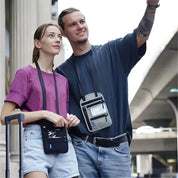 Yamileth | Compact & Travel-Friendly RFID Protected Neck Wallet