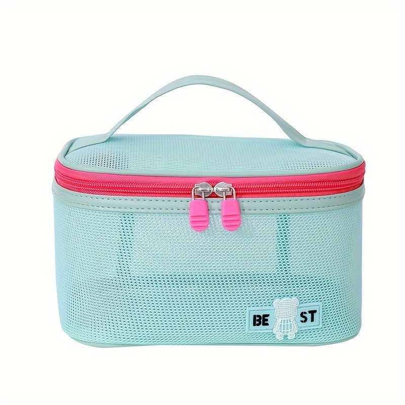 Kimberlie | Portable & Lightweight Multi-Compartments Travel Beauty Bag