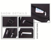 Justice | Compact Crossbody Messenger Bag