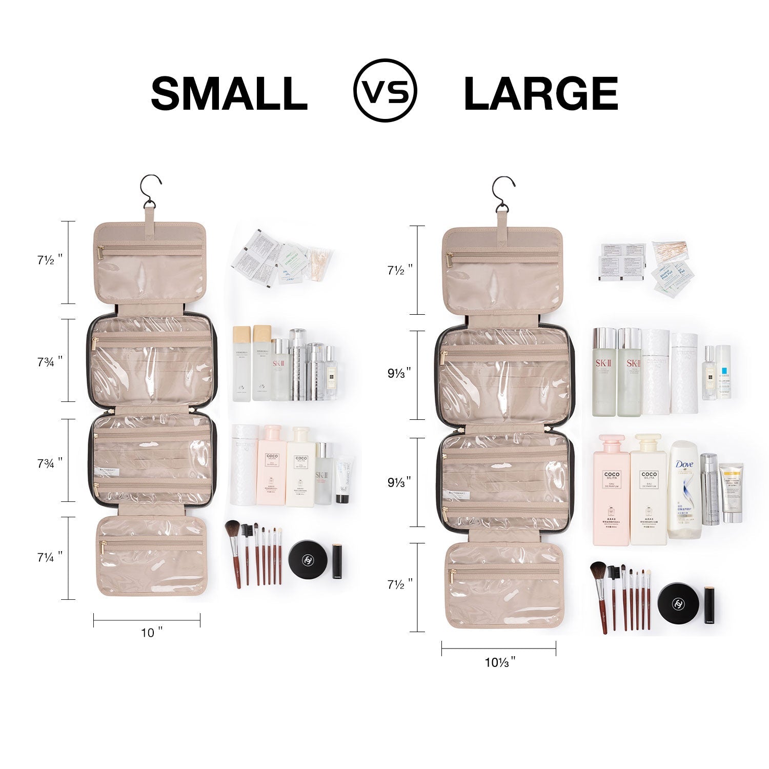 Ultimate Space-Saving Toiletry Bag