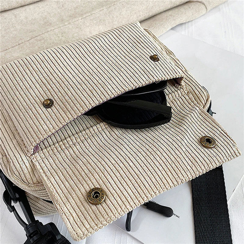 Salem | Corduroy Mini Crossbody Sling Bag