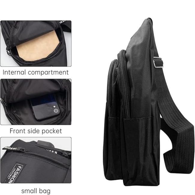 Ryker | Vintage Canvas Crossbody Sling Bag