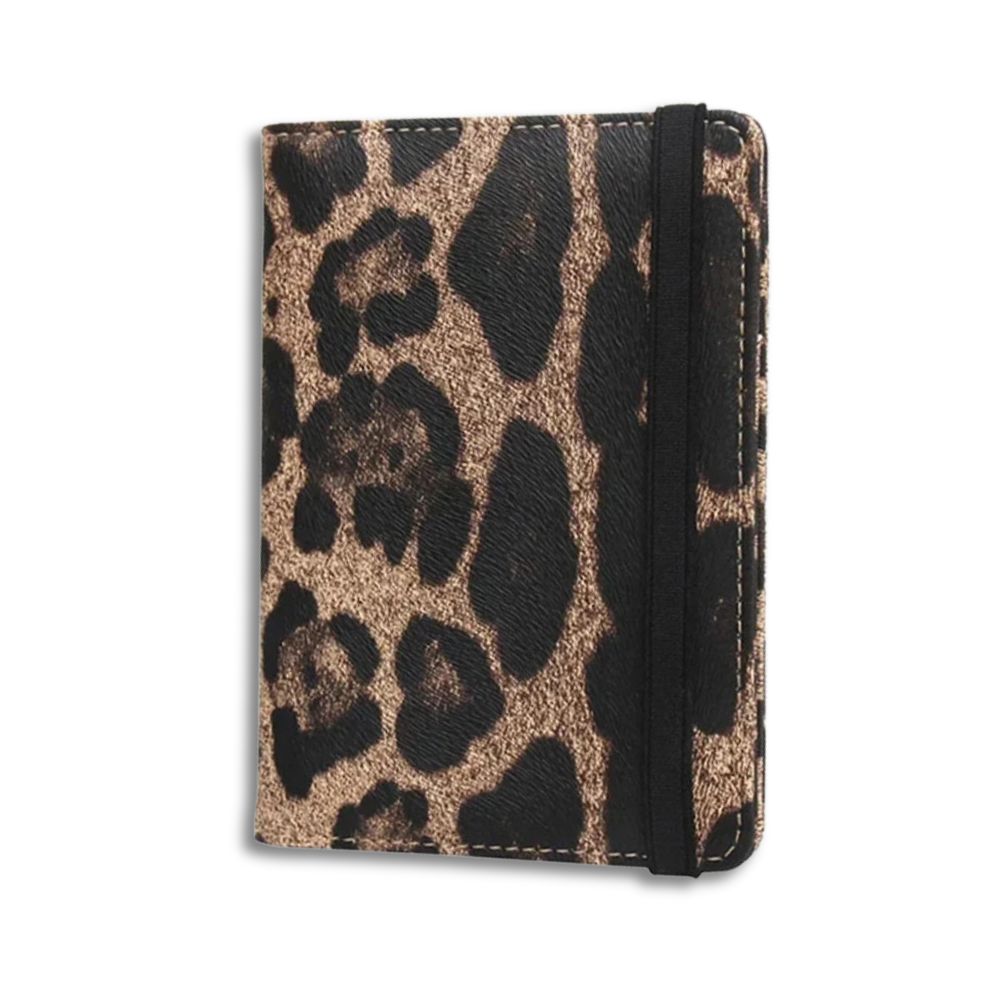 Carly | Lightweight Leopard Print Passport Holder Travel Wallet