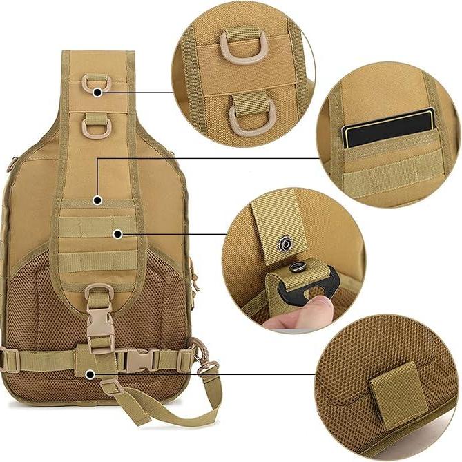Sincere | Men's Tactical Large Travel Crossbody Sling Bag