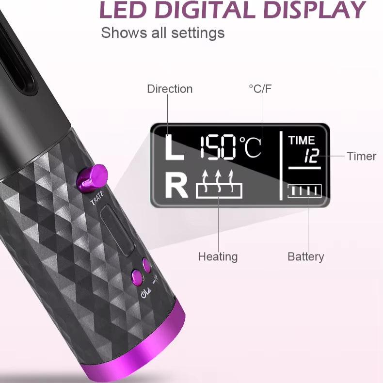 Janiyah | Cordless Automatic Hair Curler