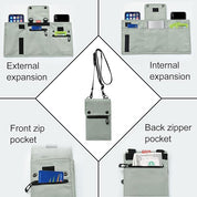 Alex | Stylish and Functional Crossbody Folding Design Travel Wallet