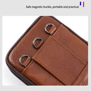 Samson | Vintage Leather Men's Crossbody Waist Bum Bag