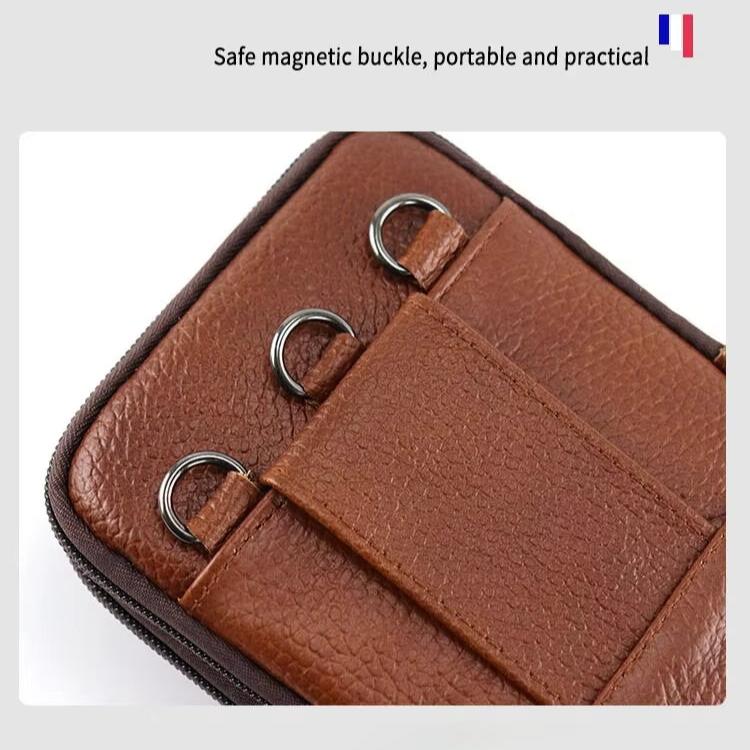 Samson | Vintage Leather Men's Crossbody Waist Bum Bag
