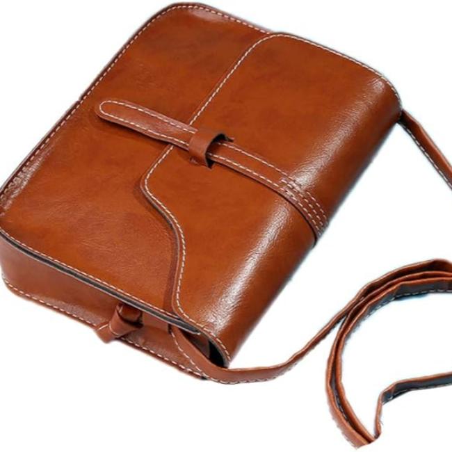 Azari | Women's Retro Small Square Crossbody Sling Bag