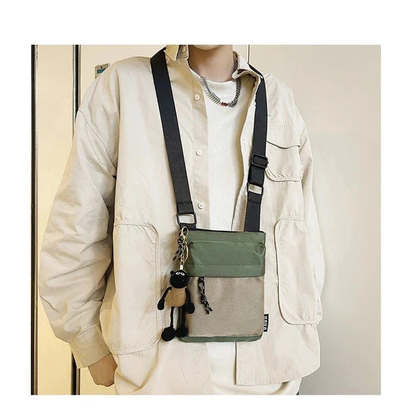 Analia | Small Compact Canvas Crossbody Sling Bag