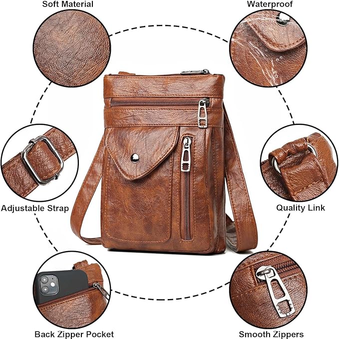 Emerald | Mini Vintage Crossbody Sling Bag