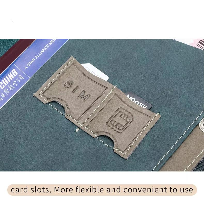 Nori | Sleek & Secure Anti-Theft RFID Protection Travel Wallet