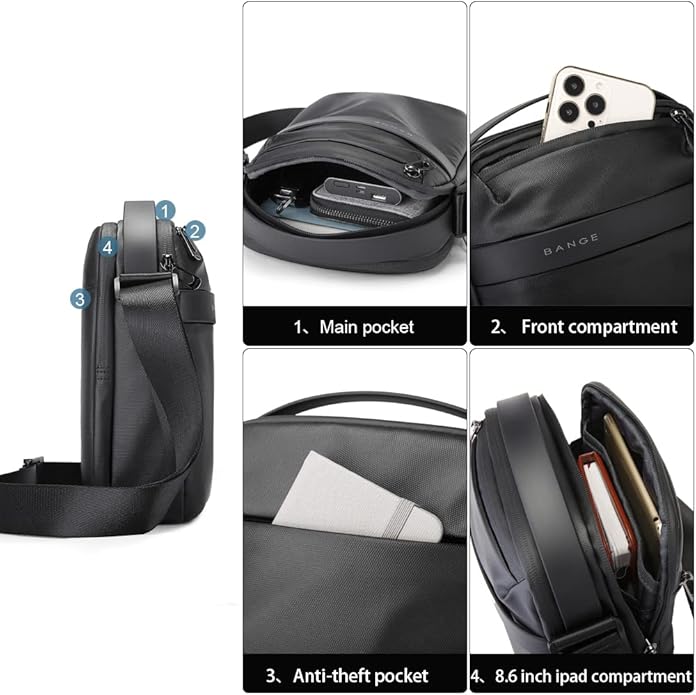 Westin | Compact Waterproof Crossbody Messenger Sling Bag